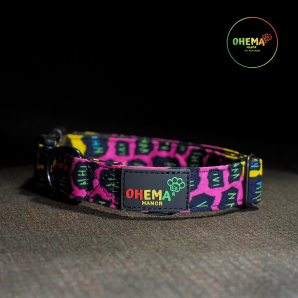 Yaa (African Print) Dog Collars - Picture 4 of 7